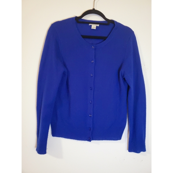 *SOLD* 100% Cashmere Cardigan Like New - Picture 5 of 7